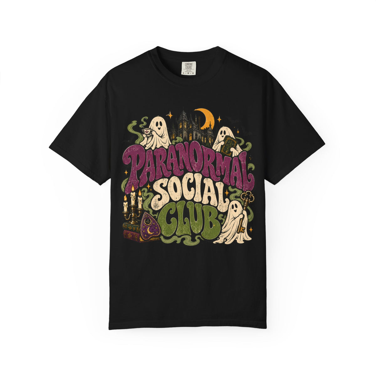 Paranormal Social Club Ghost T-shirt
