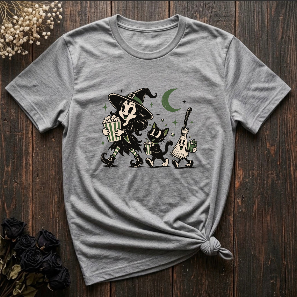 Witchy Trick-or-Treat Crew T-Shirt