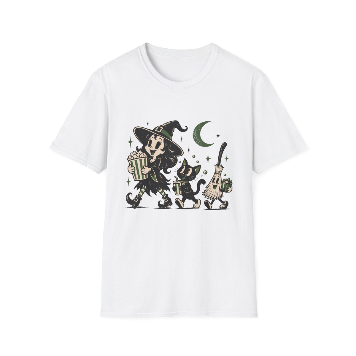 Witchy Trick-or-Treat Crew T-Shirt